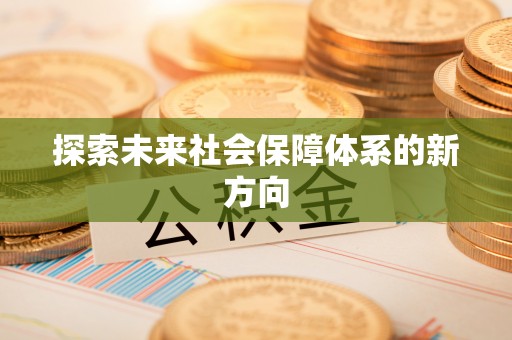 淮上探索未来社会保障体系的新方向