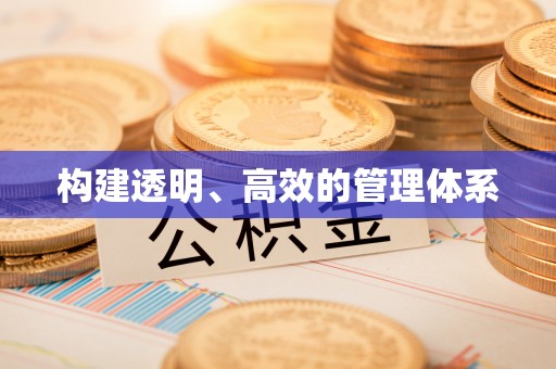 淮上构建透明、高效的管理体系