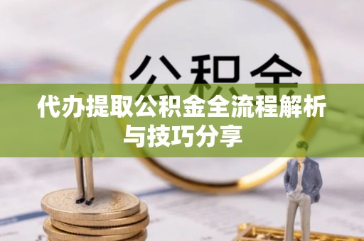 淮上代办提取公积金全流程解析与技巧分享