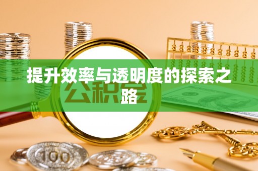 淮上提升效率与透明度的探索之路