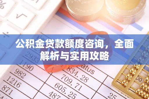 淮上公积金贷款额度咨询，全面解析与实用攻略