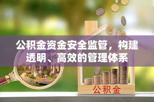 淮上公积金资金安全监管，构建透明、高效的管理体系