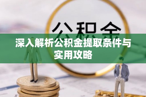 淮上深入解析公积金提取条件与实用攻略