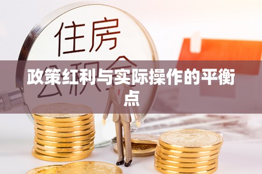 淮上政策红利与实际操作的平衡点