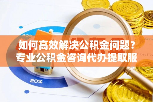 淮上如何高效解决公积金问题？专业公积金咨询代办提取服务来帮你