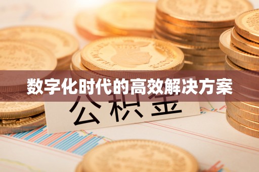 淮上数字化时代的高效解决方案