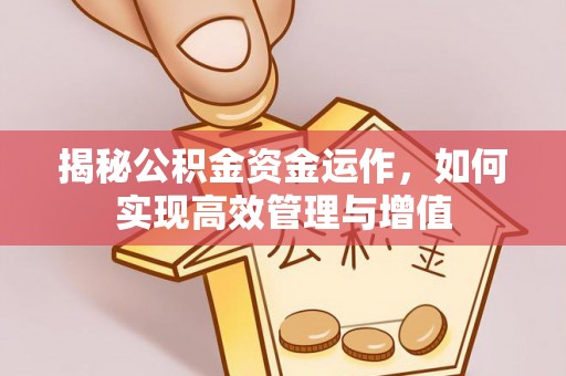 淮上揭秘公积金资金运作，如何实现高效管理与增值