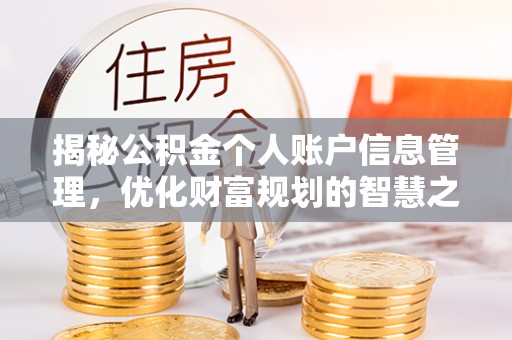 淮上揭秘公积金个人账户信息管理，优化财富规划的智慧之选